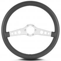 SS Series 14" Steering Wheel Brushed Standard Grip Dark Grey