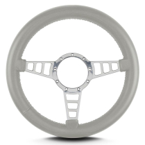 14" Mark 4 Track GT Steering Wheel, Thick Grip - Polished