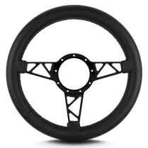 Mark 4 Truss Black Thick Grip Steering Wheel - Black