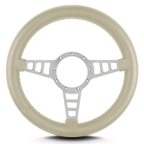 14" Mark 4 Track GT Steering Wheel, Thick Grip - Gray
