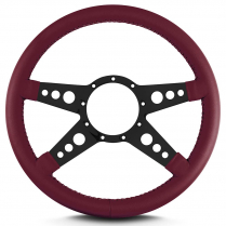 Mark 9 GT 14" with Black Spoke Steering Wheel - Burgundy