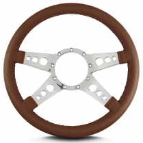 Mark 9 GT 14" with Polished Spoke Steering Wheel - Caramel