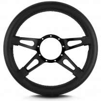 Mark 9 Supreme 14" Thick Grip Steer Wheel Blk Spoke - Black