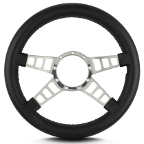 14" Mark 9 Track GT Steering Wheel, Thick Grip - Polished