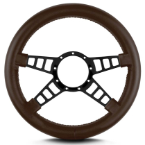 14" Mark 9 Track GT Steering Wheel, Thick Grip - Black