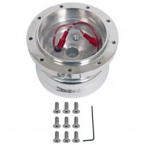 Hub Adapter 9 Bolt for 67-91 Ford non Air Bag Column- Polish