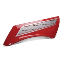 1937 Ford Passenger Car Hood Side Grill Insert - Mild Steel