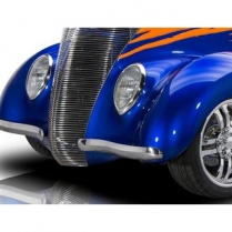 1937 Ford Passenger Car Front Bumperettes without Lights