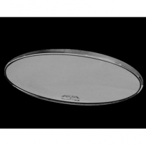 Flatties Oval Mirror Head - 4-1/2"x 1-3/4" 10-24 Thread