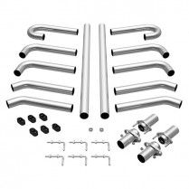 Stainless Steel Hot Rod Exhaust Kit - 3" Diameter