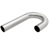 Mandrel J-Bend 180 Degree 2-1/2" Stainless Exhaust Tubing