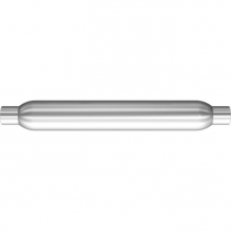 Aluminized Glass Pack Muffler 3.5" x 26" for 2" Pipe