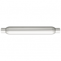 Aluminized Glass Pack Muffler 4" x 26" for 2.5" Pipe