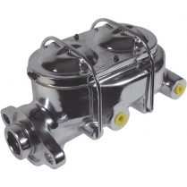 Master Cylinder - 1" Bore Disc/Drum Chrome