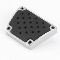 Muscle Car Gray Automatic Brake Pedal Pad