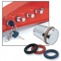 SYNERGY Series A/C Knob with Rings and 3/16" Hole