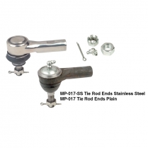 Mustang II Tie Rod Ends - Plain