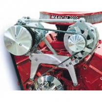 SB Chevy High Mount V-Belt Alt & A/C Bracket Kit