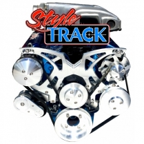 Ford SB D/Side Power Steering Style Track V-Belt Pulley