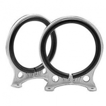 MOON Aluminum 8" Tank Bracket Set