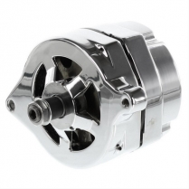 Ford 1G Type 100 Amp 1 Wire Alternator - Chrome