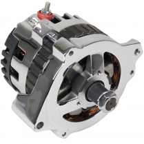GM CS130 Type 140 Amp 1 Wire Alternator - Chrome