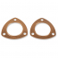 Universal 2.5" 3 Hole Copper Collector Gasket - Pair