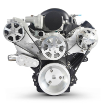 LS Chevy 8-Rib S-Drive Serp Kit no Power Steering - Machined