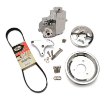 LT1 Gen V Power Steering Kit with Billet Res - Polished