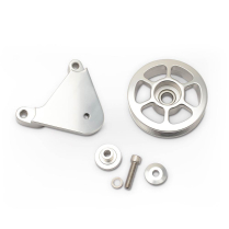 2014-22 Chevy LT1 Gen V A/C Delete Kit - Clear Anodized