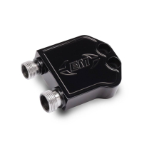 SD7 Sanden A/C Compressor Manifold - Gloss Black