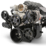 LS Chevy S-Drive Serp Kit w/o A/C w/Billet Res - Gloss Black