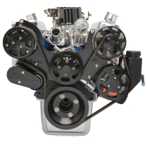 SB Ford S-Drive Serp Kit with Plastic Res - Matte Black