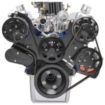 SB Ford S-Drive Serp Kit for Remote P/S Res - Matte Black