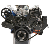 SB Ford S-Drive Serp w/o A/C with Plastic Res - Matte Black