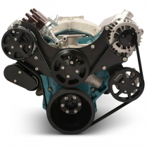 BB Mopar S-Drive Serp Kit for Remote Reservoir - Black Anod