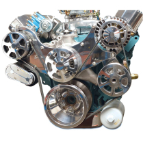 BB Mopar S-Drive Serp Kit for Remote Reservoir - Clear Coat