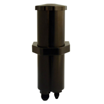 Round Power Steering Reservoir Tank - Matte Black