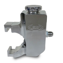 Billet Power Steering Clip-On Reservoir Tank - Polished