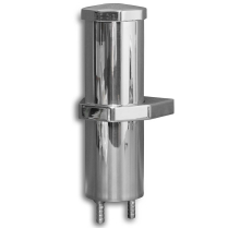 Billet Aluminum Radiator Overflow Tank - Polished