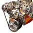 BB Chevy V-Drive Pulley Kit w/o Power Steering - Polished