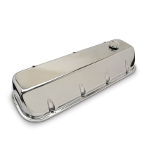 BB Chevy Smooth Angled Cut Valve Covers - Polished