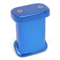 Universal Cast Aluminum Valve Cover Breather - Gloss Blue