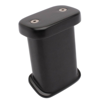 Universal Cast Aluminum Valve Cover Breather - Matte Black