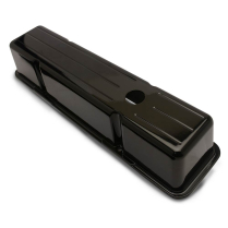 SB Chevy Tall Milled Aluminum Valve Covers - Gloss Black