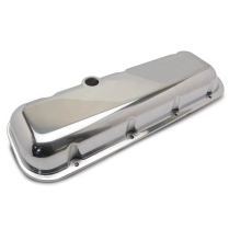 BB Chevy Short Smooth Aluminum Valve Covers - Polished