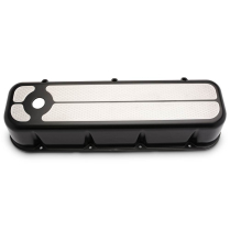 BB Chevy Tall Diamond Aluminum Valve Covers - Highlighted