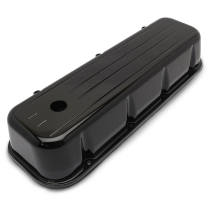 BB Chevy Tall Ball Milled Alum Valve Covers - Gloss Black