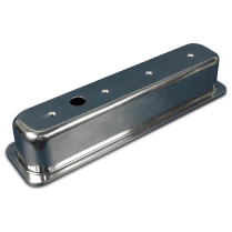 SB Chevy Center Bolt Tall Alum Valve Covers - Polished