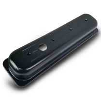 CSB Center Bolt Short Ball Milled Valve Covers - Matte Black